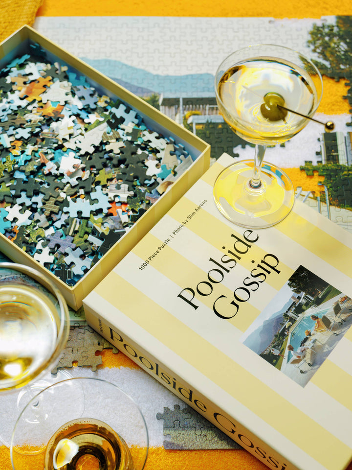 Piecework - Poolside Gossip - Slim Aarons Collab - 1000 Piece Puzzle