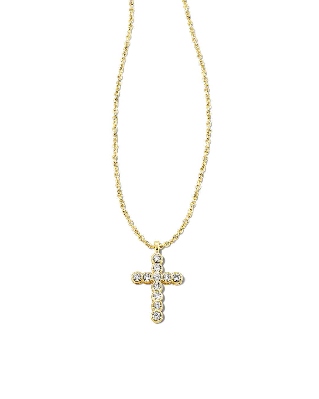 Cross Gold Pendant Necklace