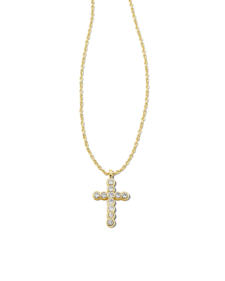 Cross Gold Pendant Necklace