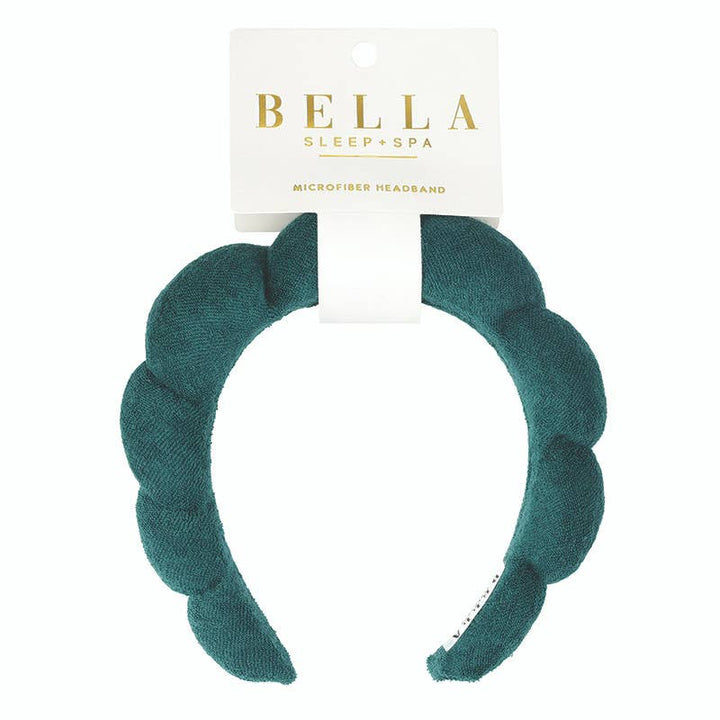 Bella Sleep + Spa - Makeup Headband - Green