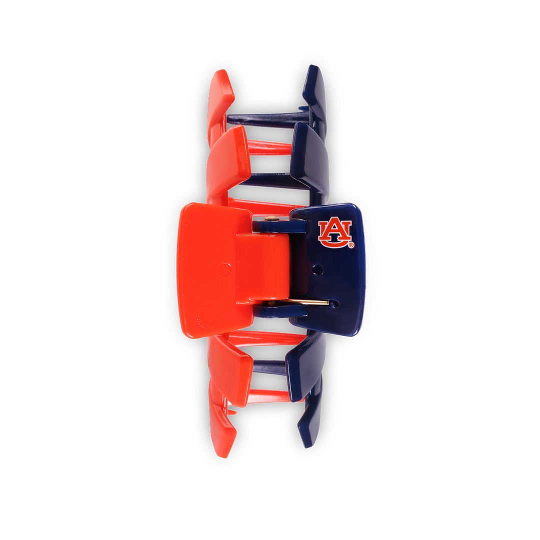 TELETIES - Classic College Hair Clip | Large | Auburn Univ.
