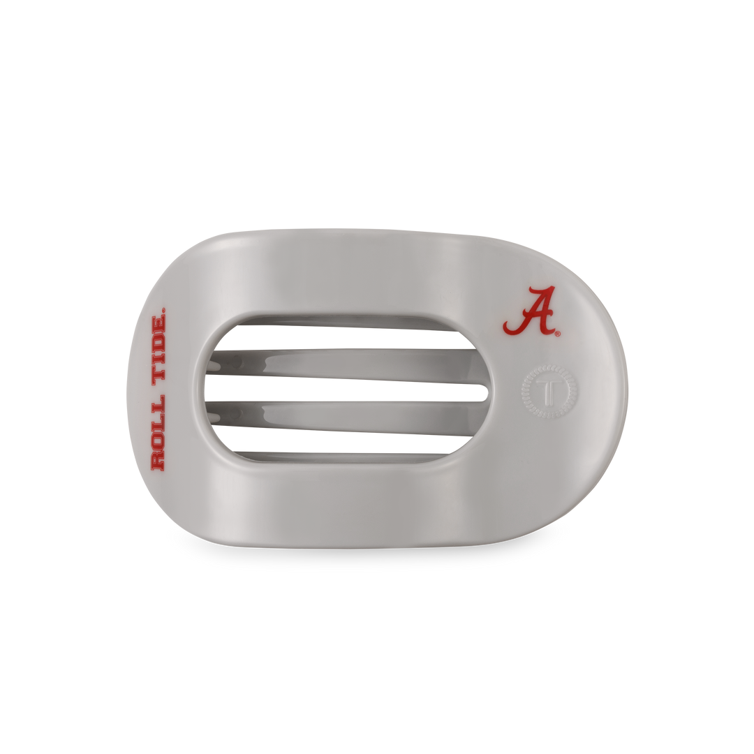 TELETIES - Flat Round Hair Clip | Medium | Roll Tide!