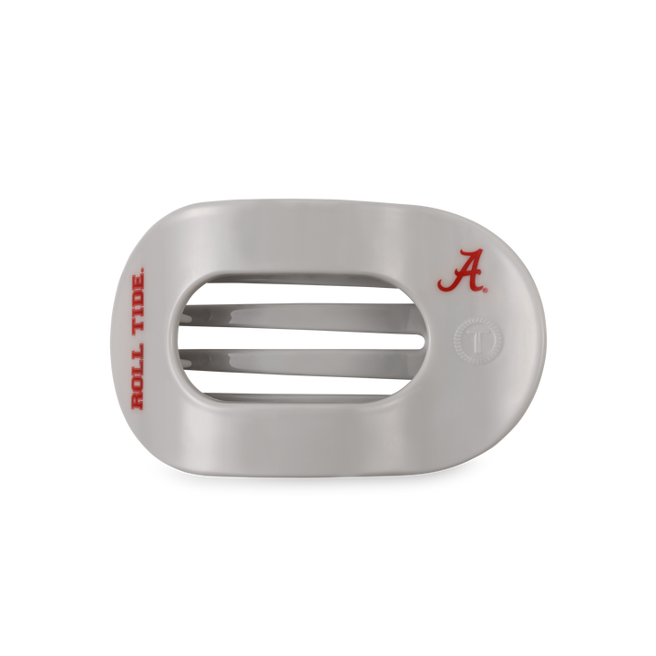 TELETIES - Flat Round Hair Clip | Medium | Roll Tide!