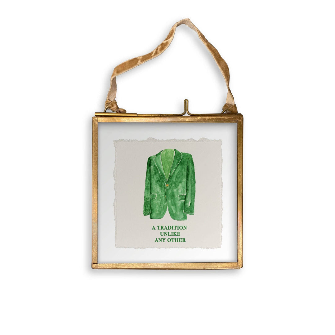 Green Jacket Dishtowel