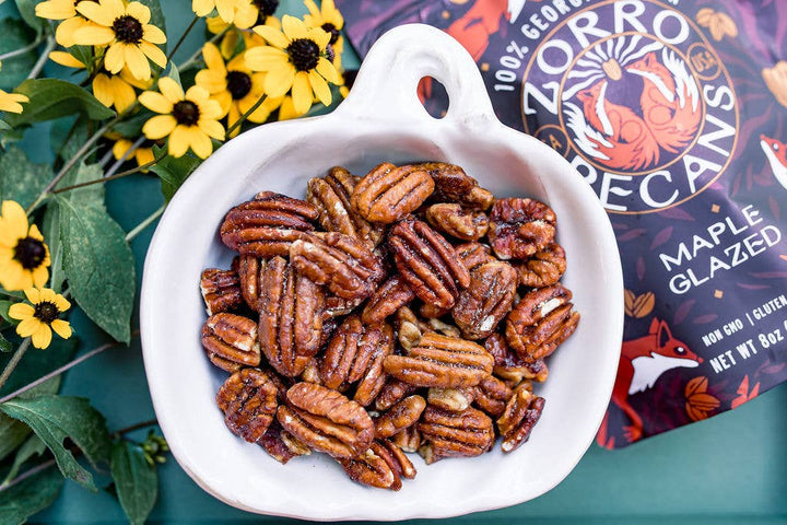Maple Glazed Pecans