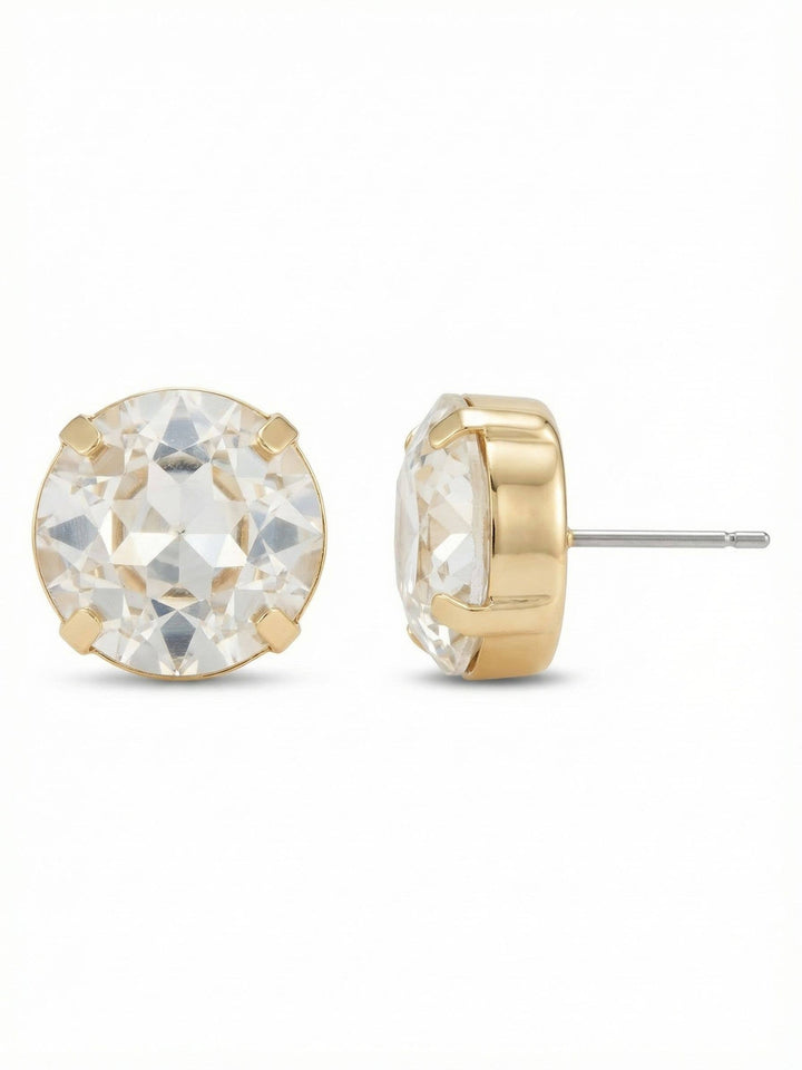 Kelly Stud Earrings - EFT110BGCRY