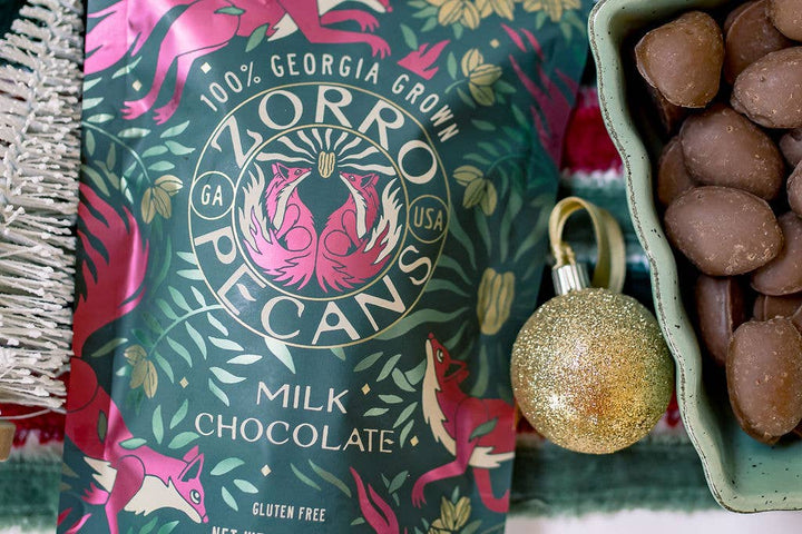 Milk Chocolate Covered Pecans
