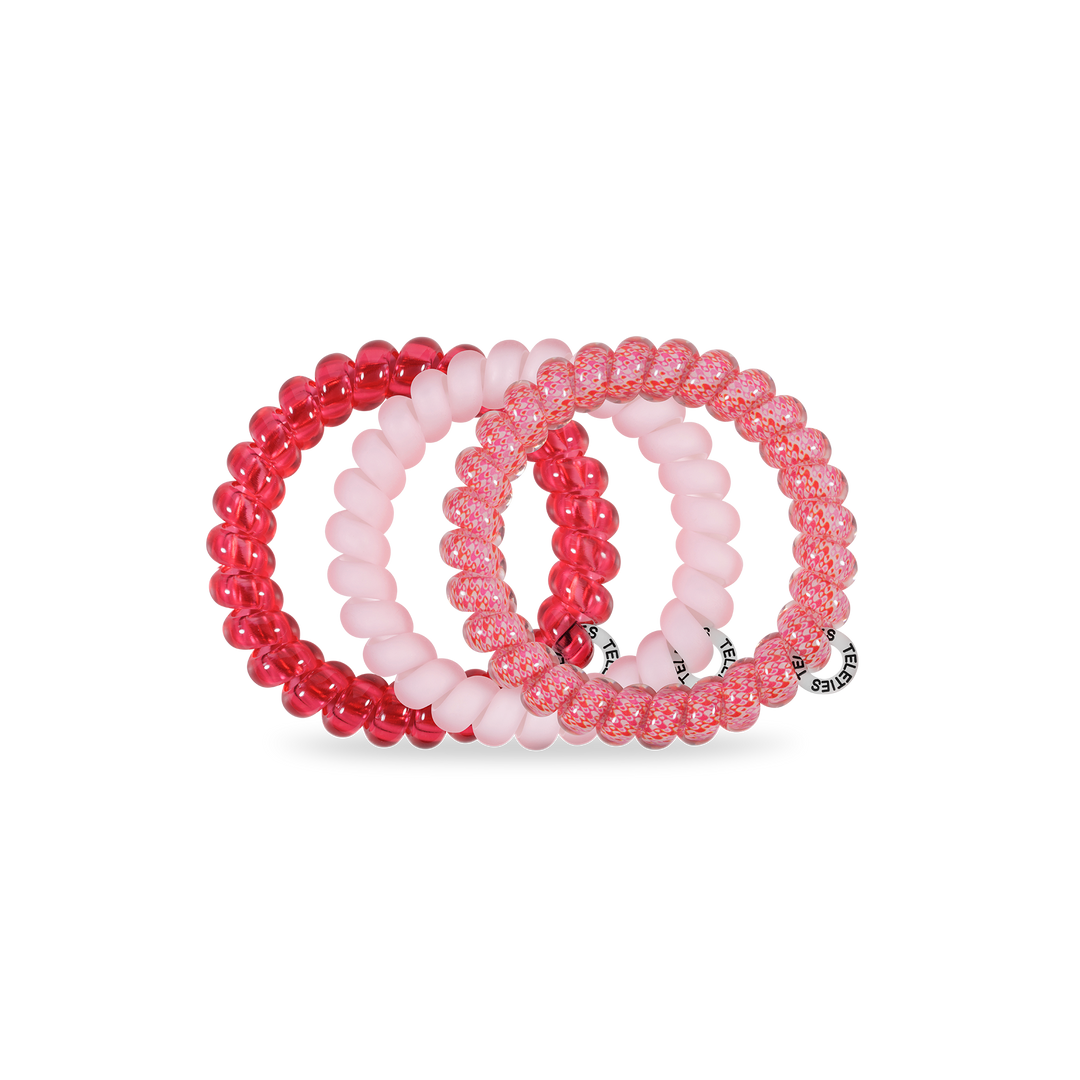 TELETIES - Spiral Hair Coils | Large | Love You, Mean It!