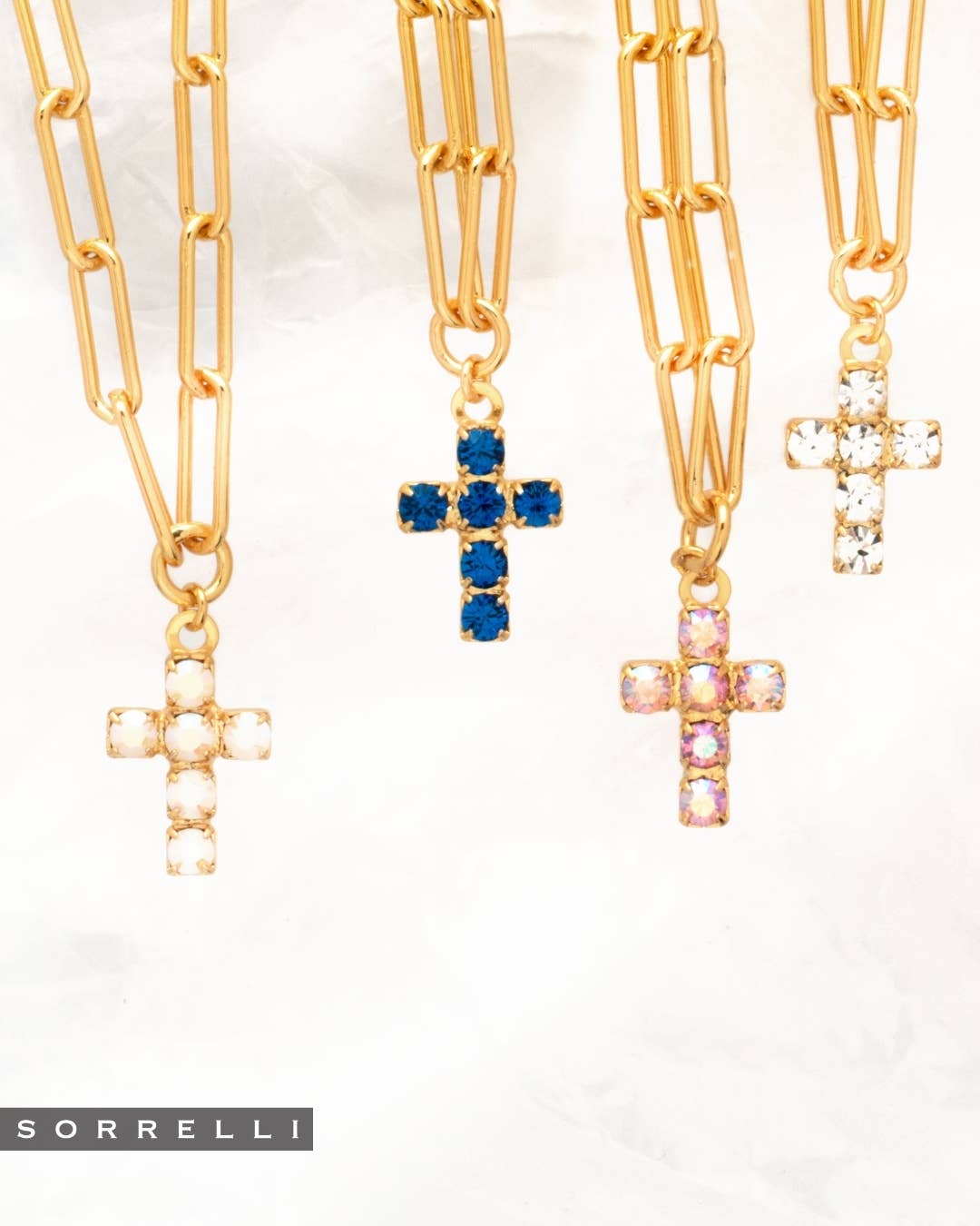 Sorrelli Carly Cross Pendant Necklace