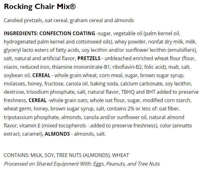 Red Rocker Rocking Chair Mix 6.5 oz.