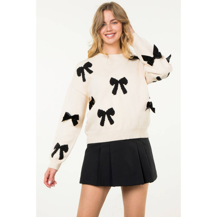 Bow Knit Sweater