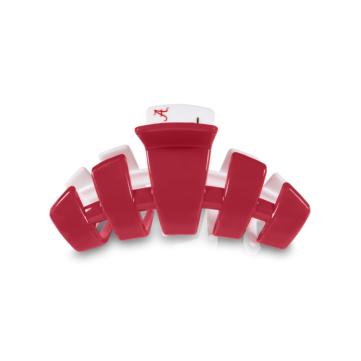 TELETIES - Classic College Hair Clip | Medium | Univ. of Alabama