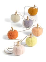 New Harvest Pumpkin Garland