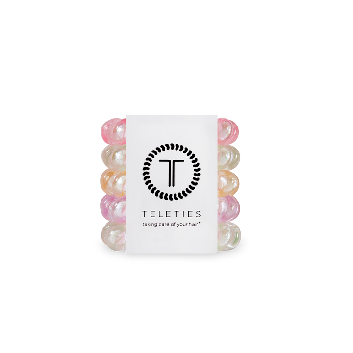 TELETIES - Spiral Hair Coils | Tiny | Shimmering Spring