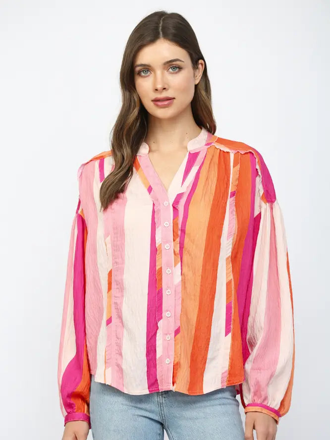 Boxy Button Down Shirt