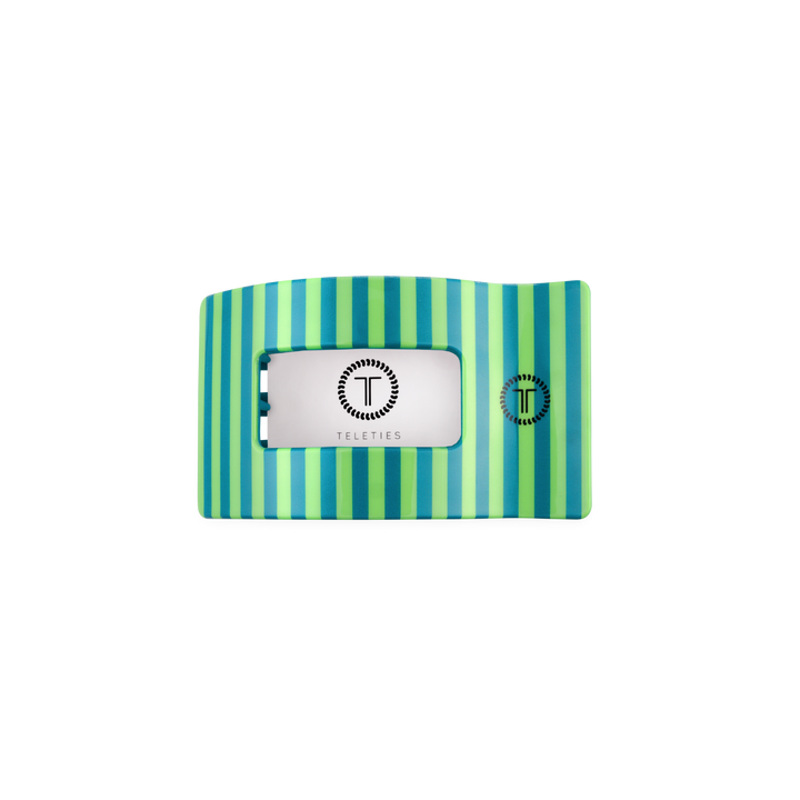 TELETIES - Cabana Cutie | Small | Flat Rectangle Hair Clip