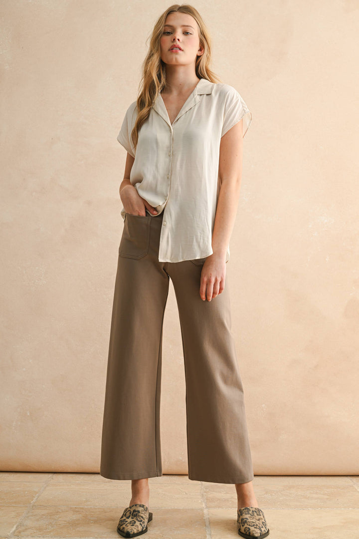2 Pockets Ponte Pants