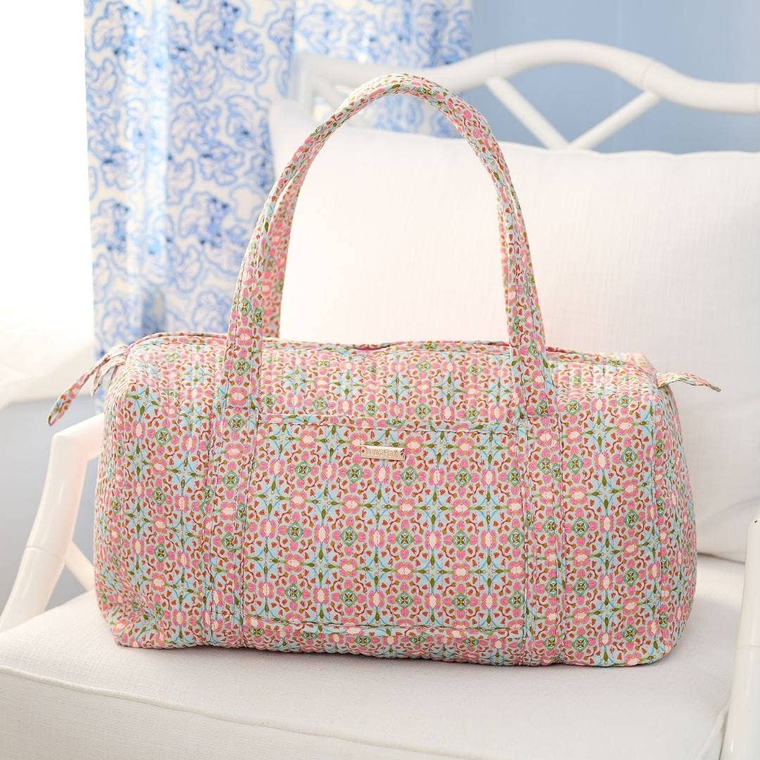 Laura Park Designs - Gasparilla Quilted Signature Duffle Bag