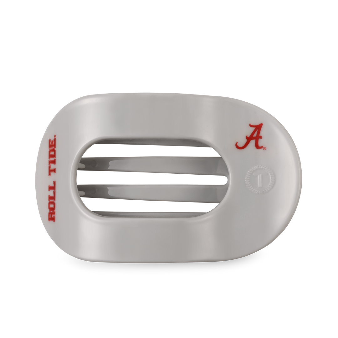 TELETIES - Flat Round Hair Clip | Large | Roll Tide!