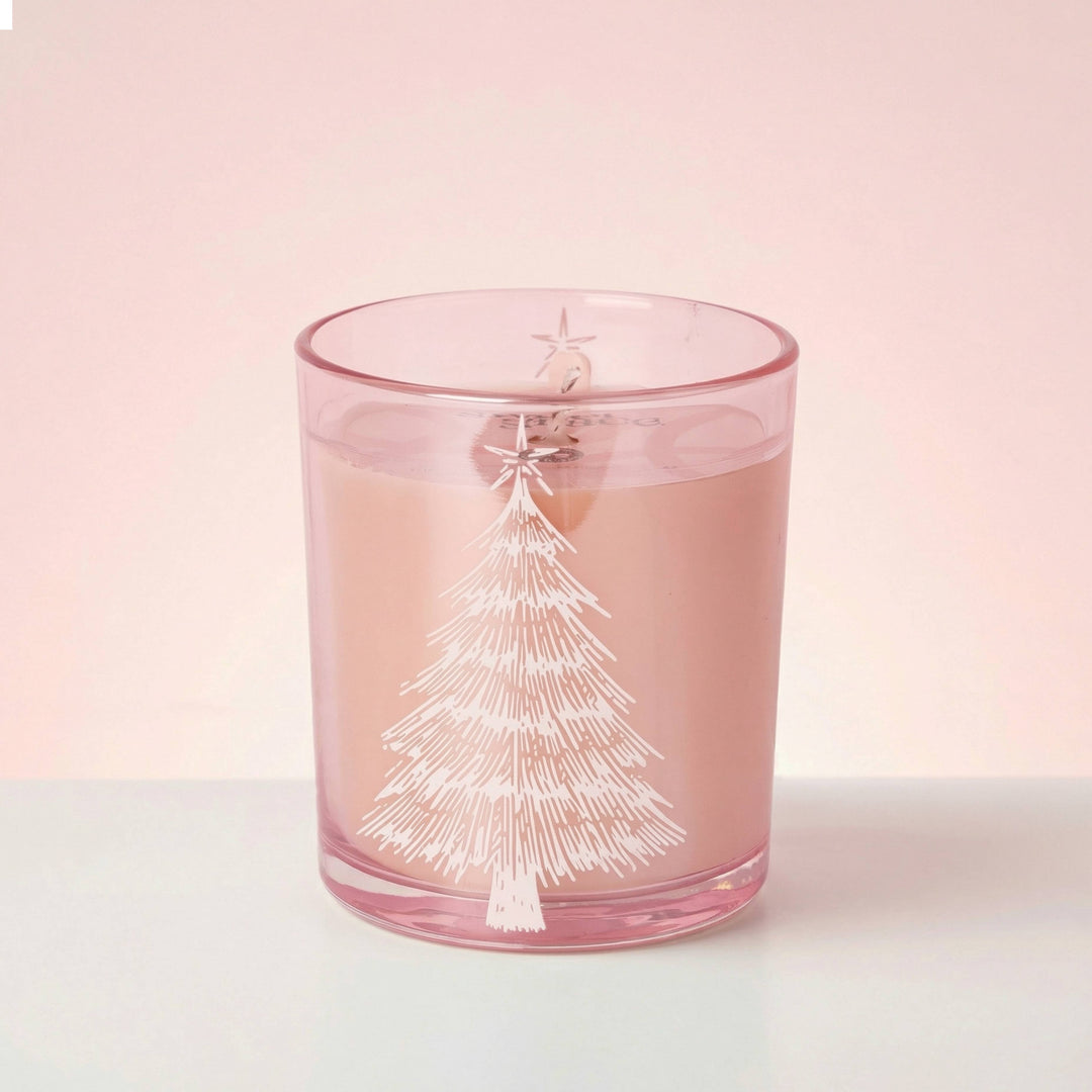 Sweet Grace Pink Tree Soy Candle 9.5oz