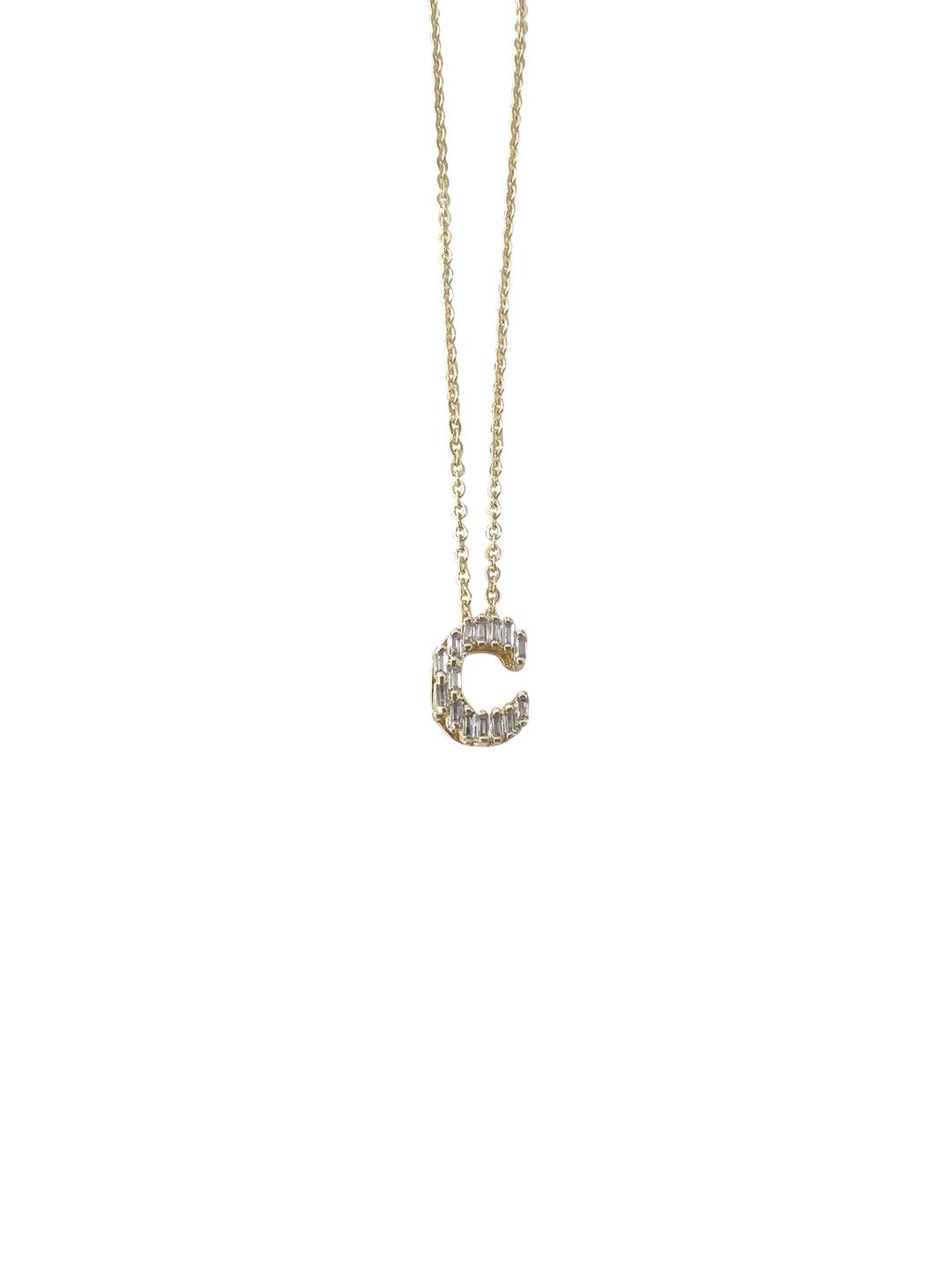 Gemelli Lala Initial Necklace