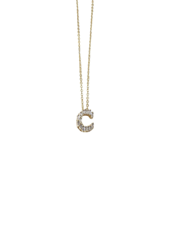 Gemelli Lala Initial Necklace