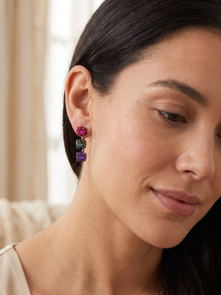 Matilda Triple Dangle Earrings - EFH10GMNNI
