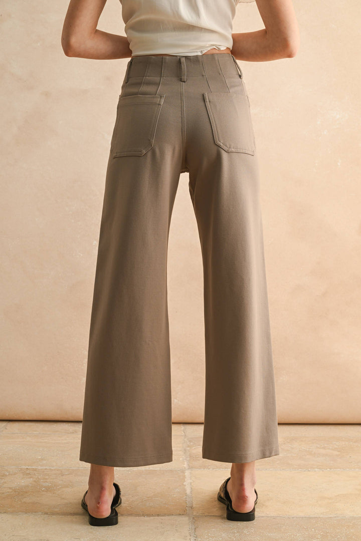 2 Pockets Ponte Pants