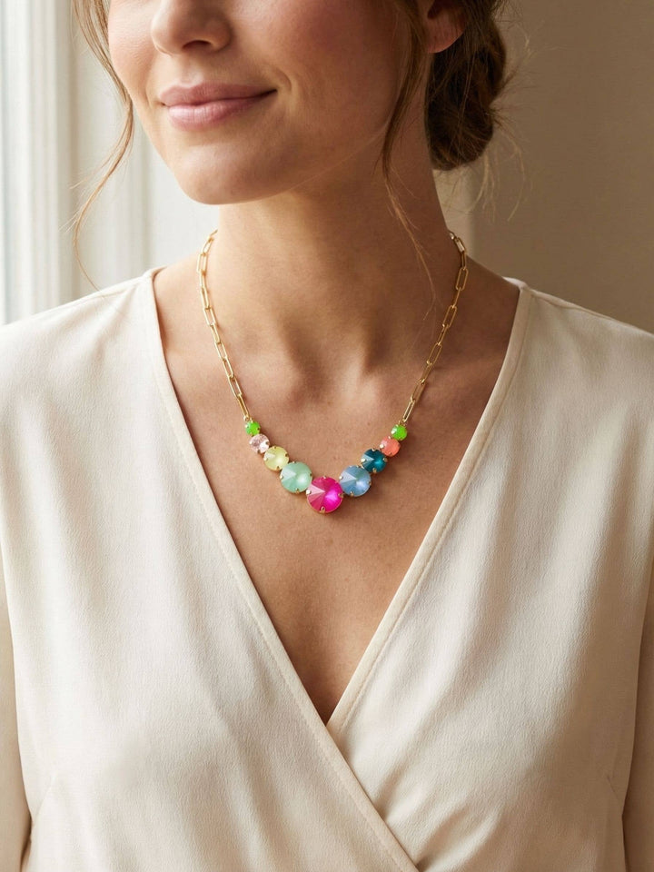 Sorrelli - Calista Tennis Necklace - NFZ1BGCCA