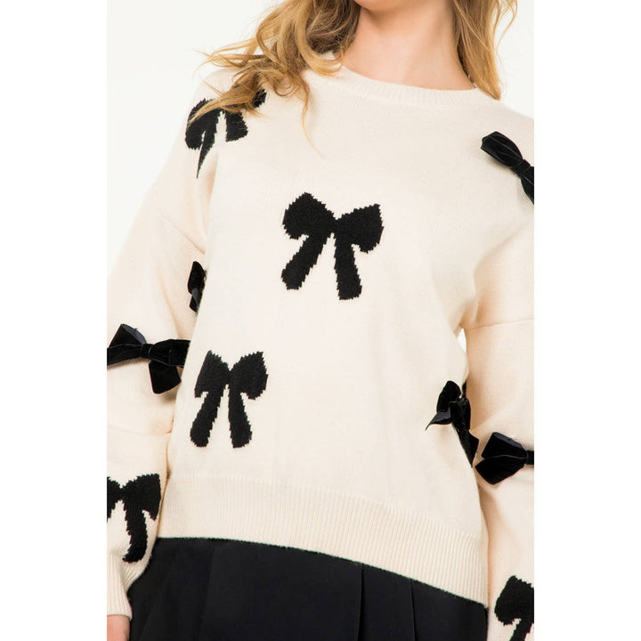 Bow Knit Sweater