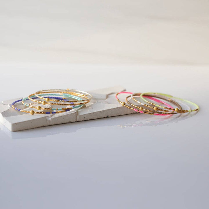 Lenny & Eva - Sprinkles Bangle-Gold
