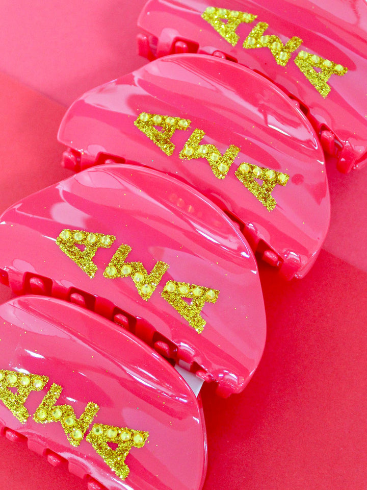 Girl On the Go Sorority Hair Claw Clip