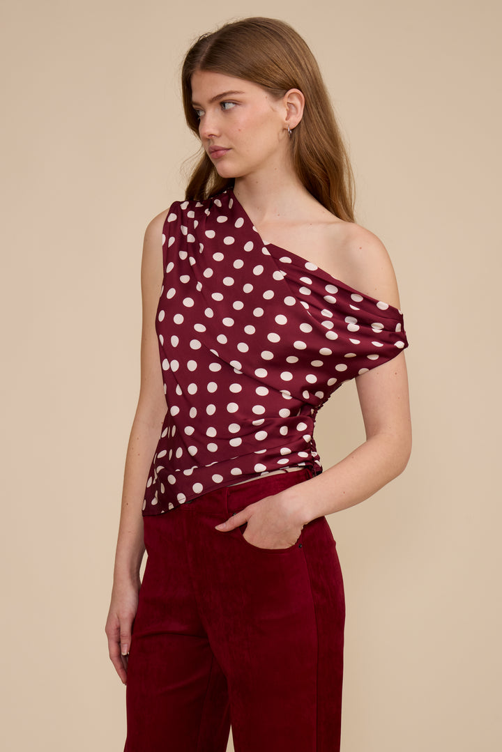 T5821 BOBBIE ASYMMETRICAL TOP