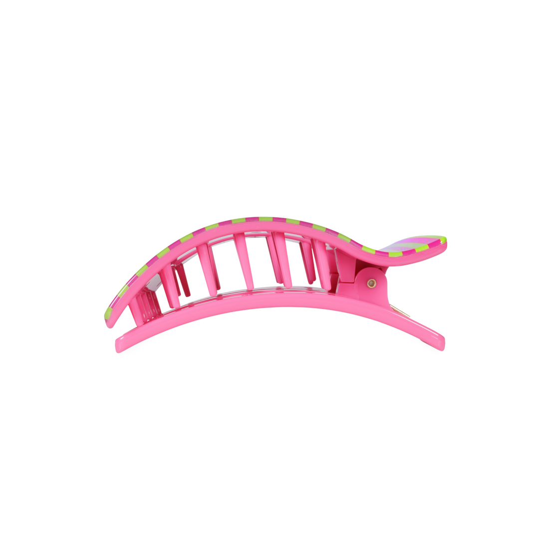 TELETIES - Summer Crush | Medium | Flat Rectangle Hair Clip
