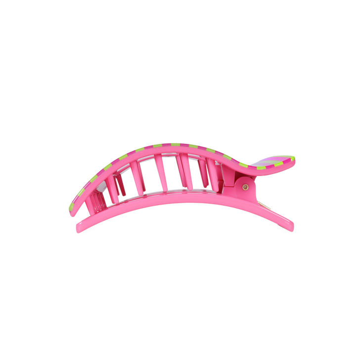 TELETIES - Summer Crush | Medium | Flat Rectangle Hair Clip