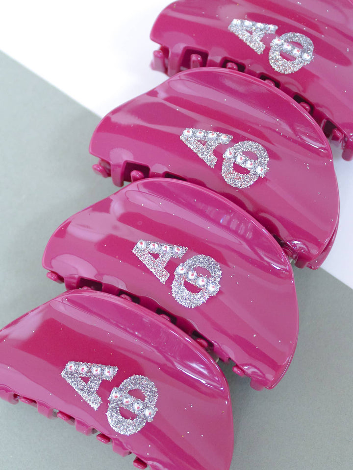 Girl On the Go Sorority Hair Claw Clip
