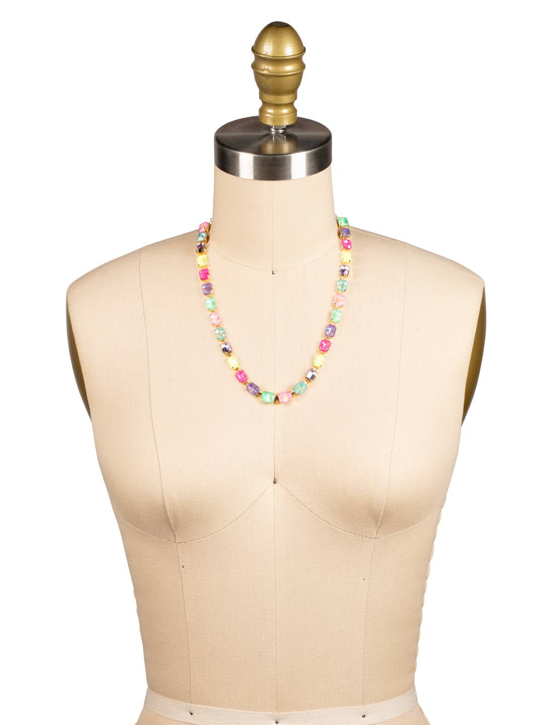 Sorrelli - Octavia Repeating Tennis Necklace - NFY7BGCCA