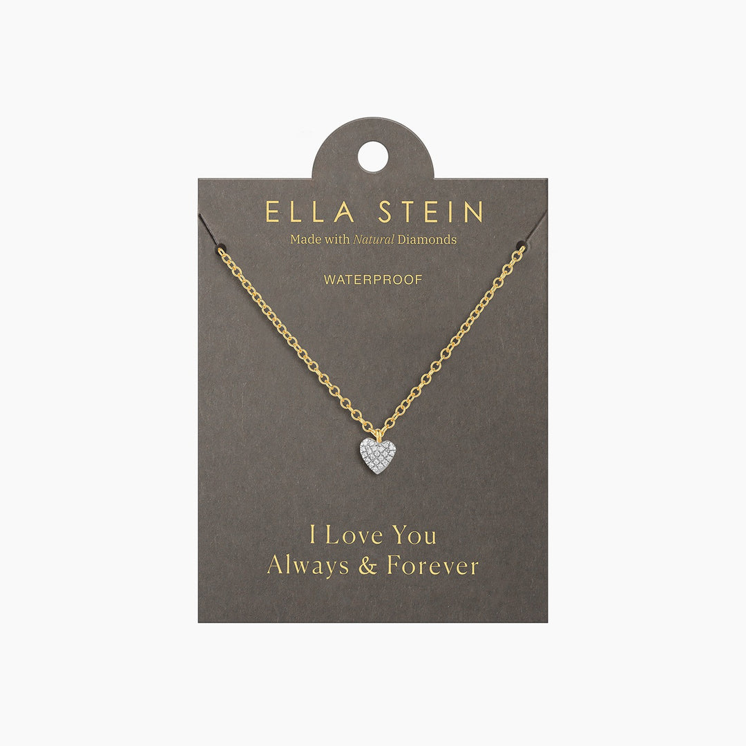 Gold Small Heart Pendant Necklace