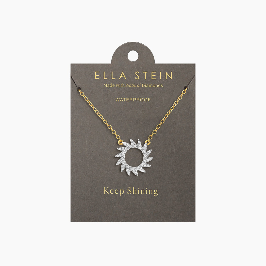 Gold Sunny Daze Pendant Necklace
