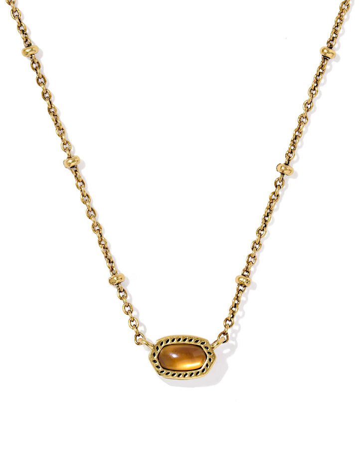 Mini Elisa Vintage Satellite Short Pendant Necklace