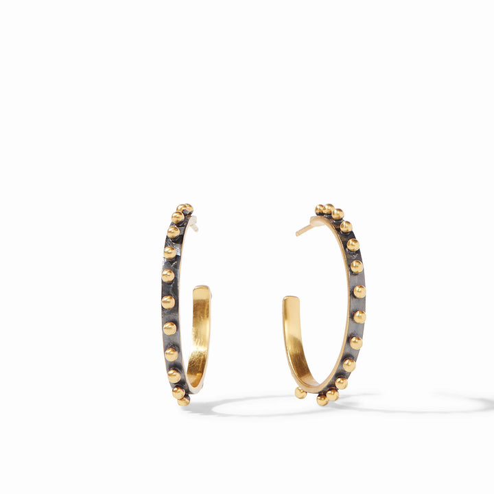 Julie Vos Soho Hoop in Mixed Metal