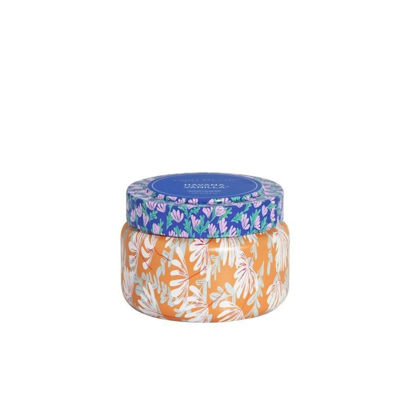 Capri Blue Pattern Play Travel Tin - Havana Vanilla