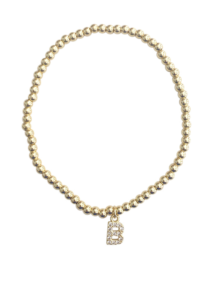 Gemelli Initial Bracelet