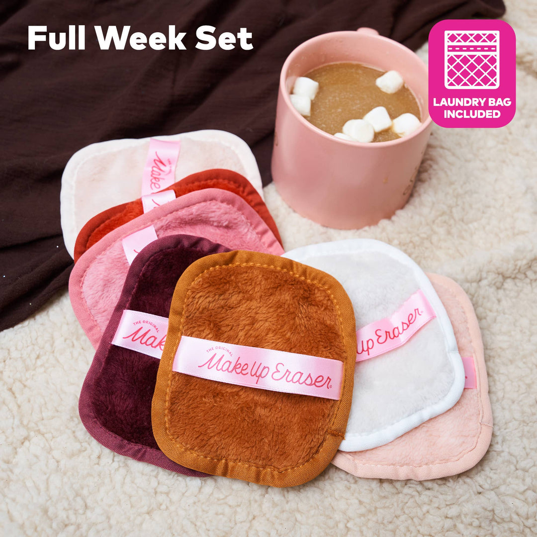 MakeUp Eraser Hot Cocoa 7-Day Set | Ornament Gift Set