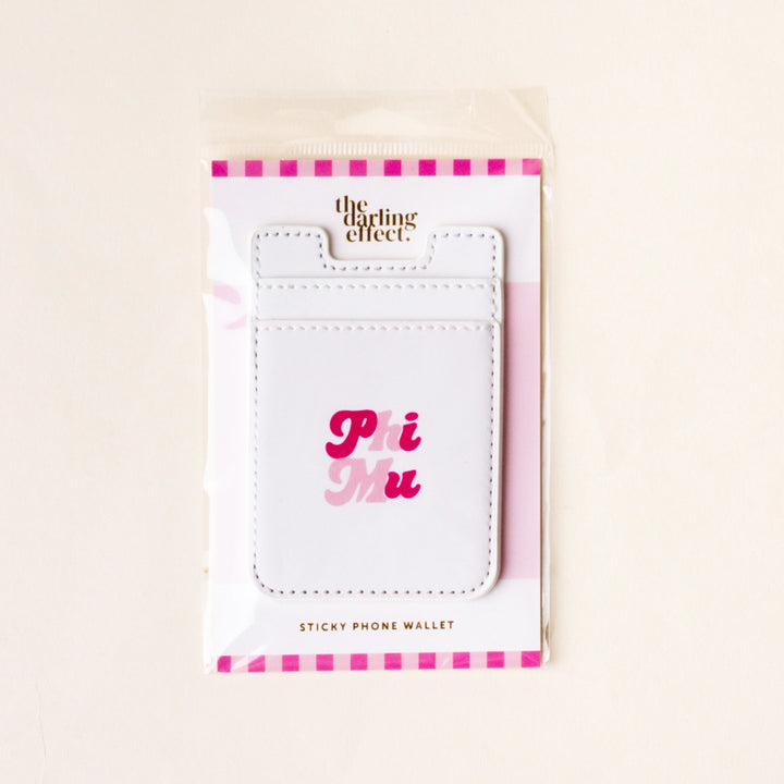 Sorority Stick-On Phone Wallet