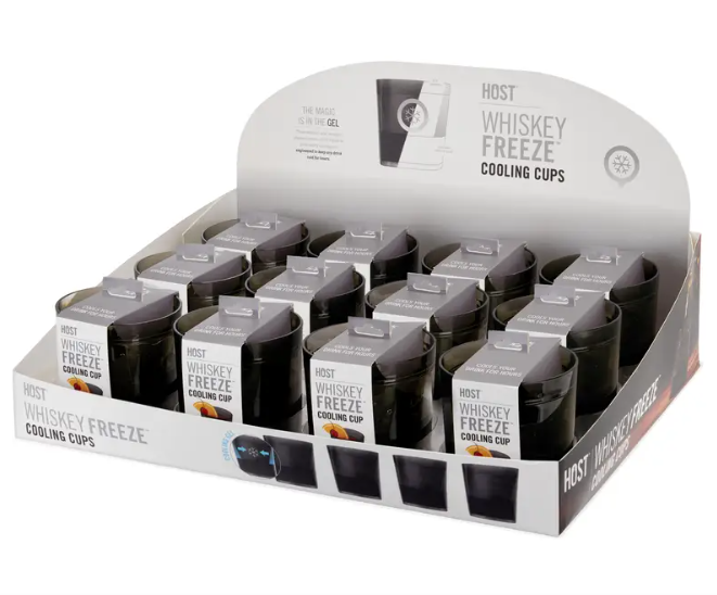 Whiskey FREEZE™ Insulated Cooling Cups in Smoke