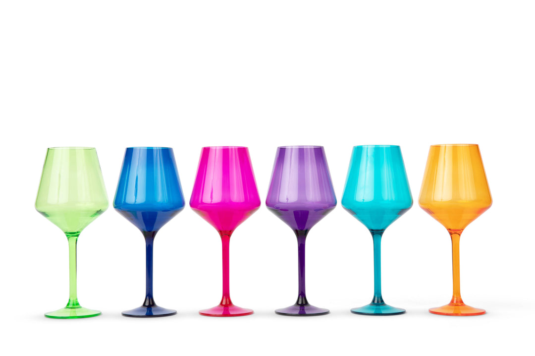 POP Acrylic Stemmed Wine Glass