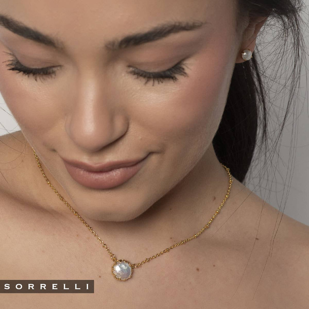 Sorrelli Freshwater Pearl 10K Gold Pendant Necklace