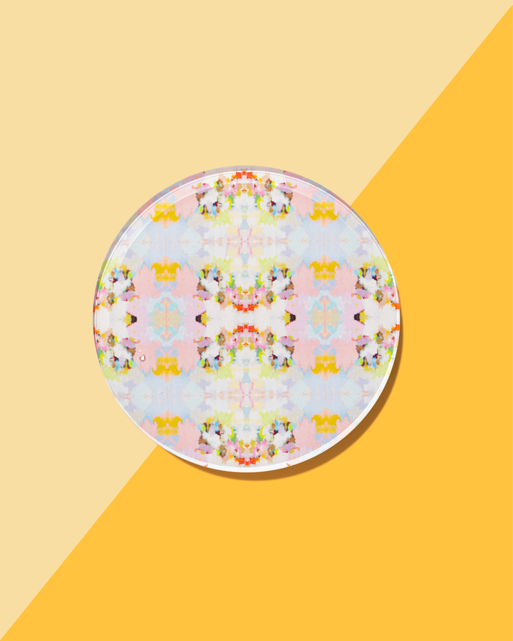 Tart By Taylor - Brooks Avenue Pink Coaster | Laura Park Designs x Tart