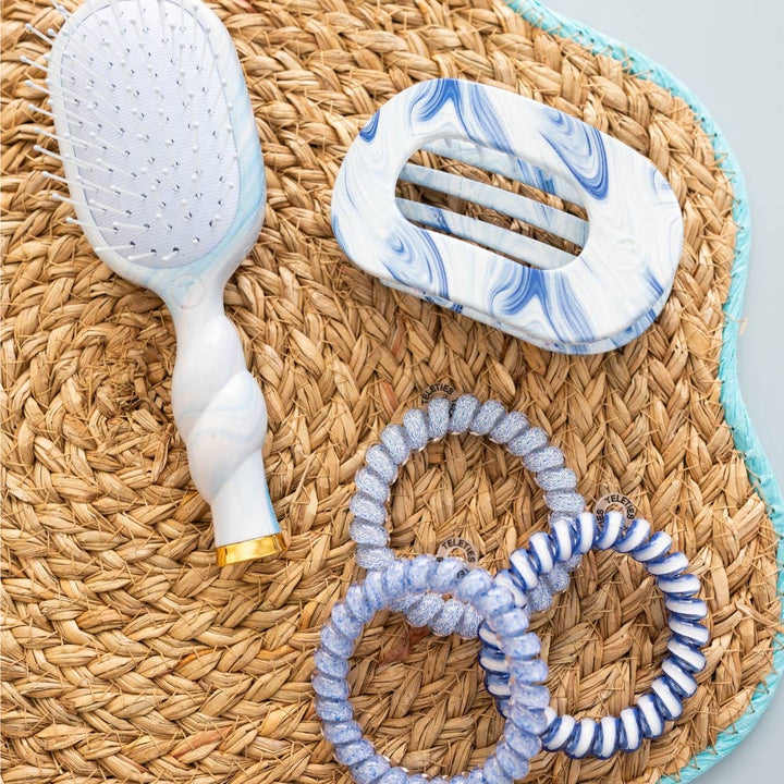 TELETIES - Tide & True | Medium | Flat Round Hair Clip